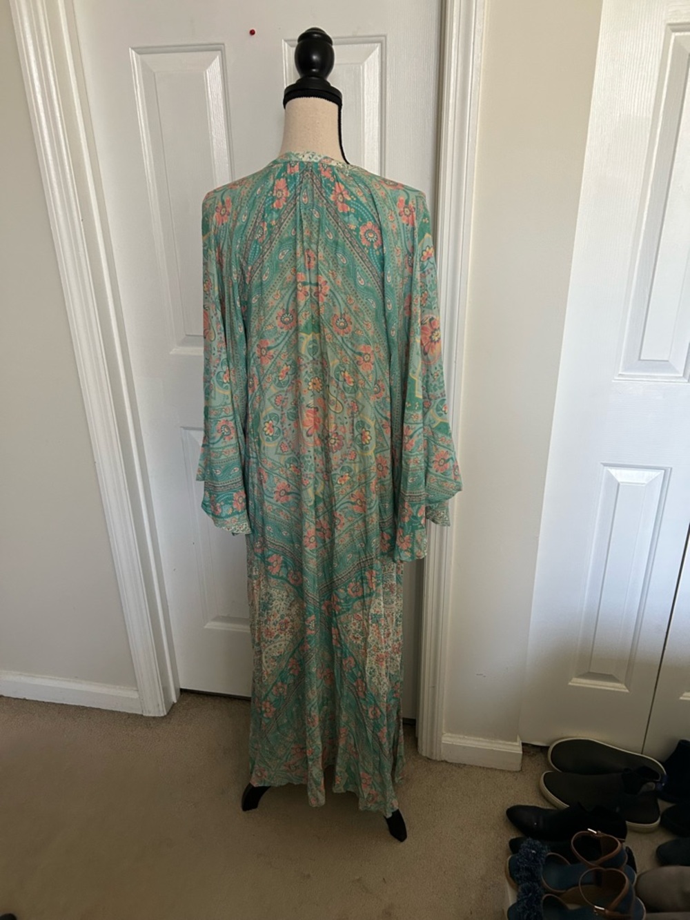 Spell & The Gypsy Collective Farrah Half Moon Gown and/or Maxi Duster Dress - Picture 7 of 12